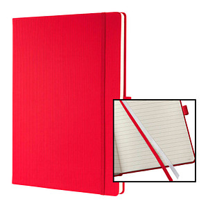 SIGEL Notizbuch CONCEPTUM® ca. DIN A4 liniert, rot Hardcover 194 Seiten von Sigel