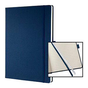 SIGEL Notizbuch Conceptum® ca. DIN A4 liniert, blau Hardcover 194 Seiten von Sigel
