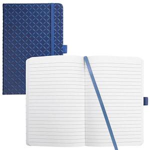 SIGEL Notizbuch Jolie® ca. DIN A5 liniert, indigoblau Hardcover 174 Seiten von Sigel