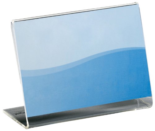 SIGEL PA107 Preisaufsteller für 90x60 mm, 10 Stück, Acryl 2 mm von Sigel