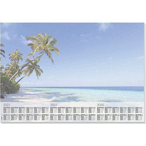 SIGEL Schreibtischunterlage Beach blau Papier 59,5 x 41,0 cm, 30 Blatt SIGEL Schreibtischunterlage Beach blau Papier 59,5 x 41,0 cm, 30 Blatt von Sigel