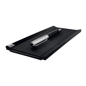 SIGEL Stiftablage cintano:S saphirschwarz Lederimitat 20,0 x 10,0 x 1,0 cm SIGEL Stiftablage cintano:S saphirschwarz Lederimitat 20,0 x 10,0 x 1,0 cm von Sigel
