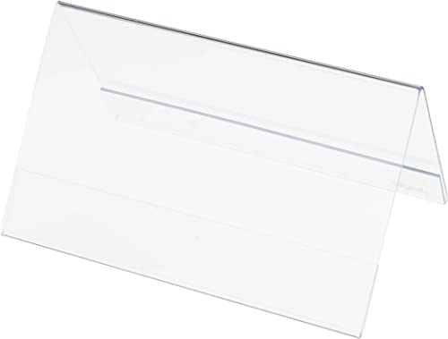 SIGEL TA136 Tischaufsteller Dachform 10er Pack für 10 x 6 cm, Tisch-Namensschilder für beidseitige Präsentation, incl. 10 Einsteckkarten SIGEL TA136 Tischaufsteller Dachform 10er Pack für 10 x 6 cm, Tisch-Namensschilder für beidseitige Präsentation, incl. 10 Einsteckkarten von Sigel