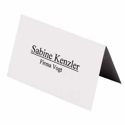 SIGEL Tischkarten 10,0 x 6,0 cm von Sigel