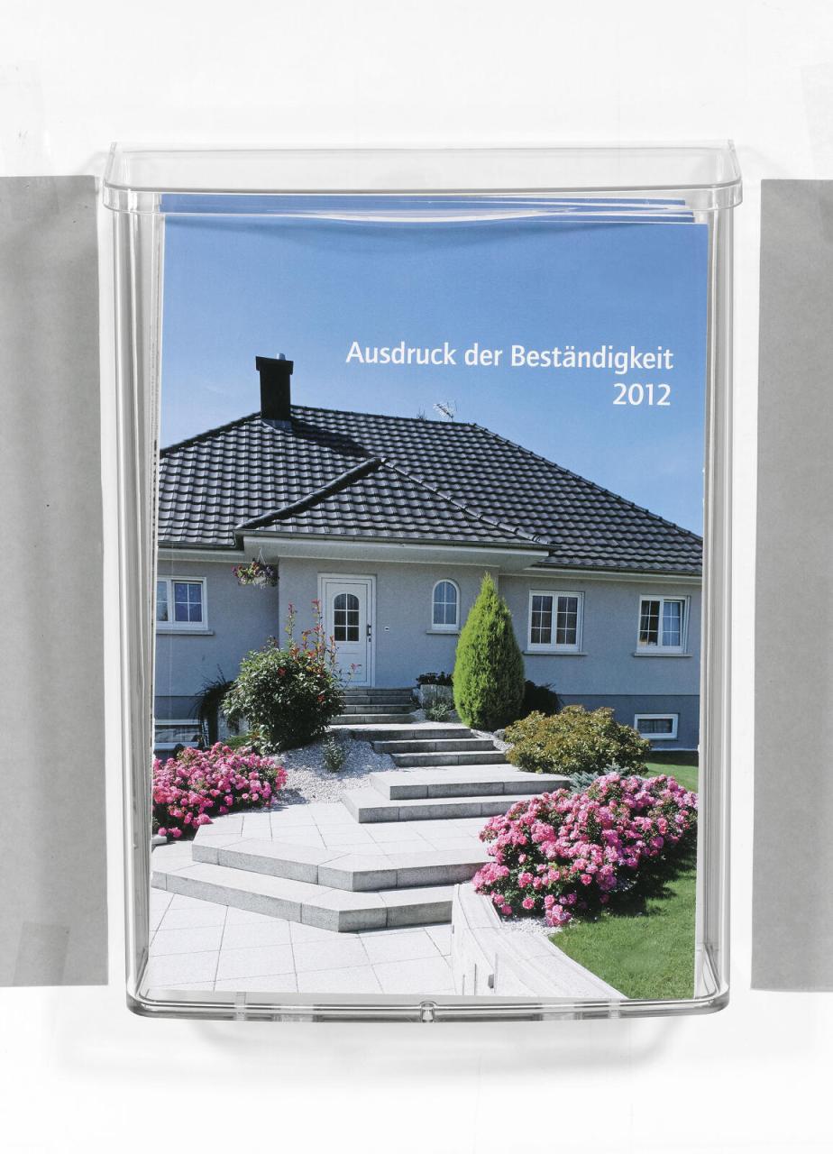 SIGEL Wandprospekthalter DIN A4 1-Fach transparent SIGEL Wandprospekthalter DIN A4 1-Fach transparent von Sigel