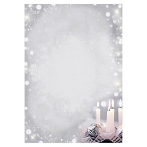 SIGEL Weihnachtsbriefpapier Christmas Silence Motiv DIN A4 90 g/qm 100 Blatt von Sigel