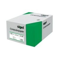 Sigel DIN-Computer paper - Perforiertes Papier, einfach - 203,2 x 330 mm - 60 g/m2 - 2000 Blatt (08330) von Sigel