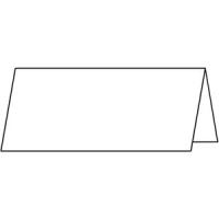 Sigel DP046 - Tischkarten - High White - 95 x 42 mm - 185 g/m2 - 80 Stck. (20 Bogen x 4) (DP046) von Sigel