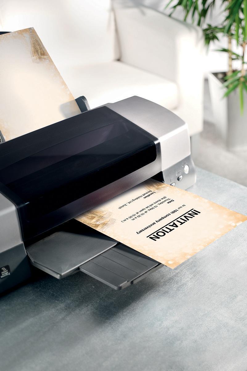 Sigel DP299 Druckerpapier A4 (210x297 mm) 100 Blätter Cremefarben (DP299) von Sigel