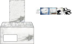 Sigel DU136 - DL (110 x 220 mm) - Grau - 90 g/m² - 110 mm - 220 mm - Deutschland (DU136) von Sigel