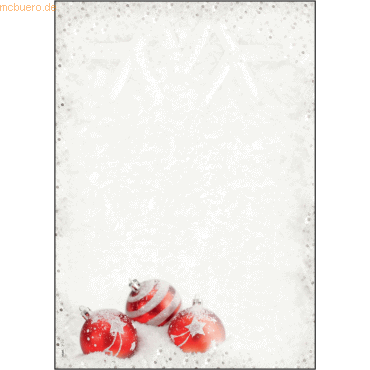 Sigel Designpapier WeihnachtenA4 90g VE=100 Blatt Winter Flair von Sigel