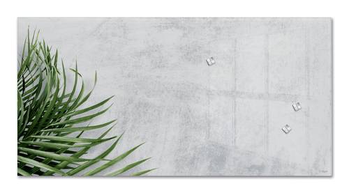 Sigel Glas-Magnetboard Design Botanic (B x H) 910mm x 460mm Grau, Grün GL288 von Sigel