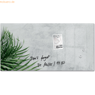Sigel Glas-Magnettafel Artverum 91x46cm Botanic Sigel Glas-Magnettafel Artverum 91x46cm Botanic von Sigel