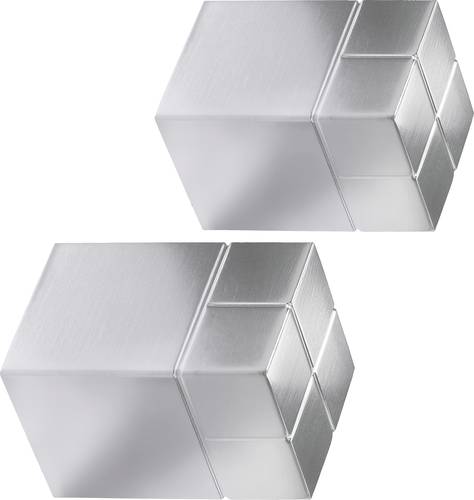Sigel Neodym Magnet C30  Ultra-Strong  (B x H x T) 20 x 30 x 20mm Würfel Silber 2 St. BA707 von Sigel