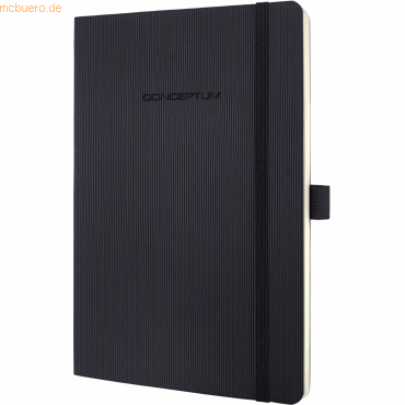 Sigel Notizbuch Conceptum A5 194 Seiten Softcover kariert 80g black Sigel Notizbuch Conceptum A5 194 Seiten Softcover kariert 80g black von Sigel