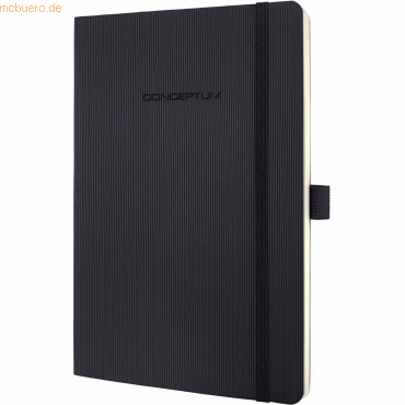 Sigel Notizbuch Conceptum A5 194 Seiten Softcover liniert 80g black Sigel Notizbuch Conceptum A5 194 Seiten Softcover liniert 80g black von Sigel