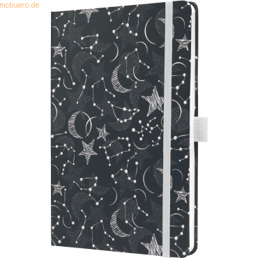 2 x Sigel Notizbuch Jolie Hardcover A5 Cosmic Fantasy Black liniert 80 2 x Sigel Notizbuch Jolie Hardcover A5 Cosmic Fantasy Black liniert 80 von Sigel