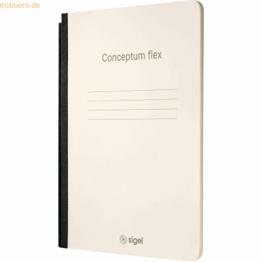 Sigel Notizheft Conceptum flex A5 46 Blatt Softcover liniert 80g/qm ch Sigel Notizheft Conceptum flex A5 46 Blatt Softcover liniert 80g/qm ch von Sigel