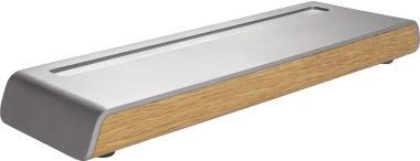 Sigel SA401 Etui Hartschalenetui für Stifte Metall - Holz Grau - Holz (SA401) von Sigel