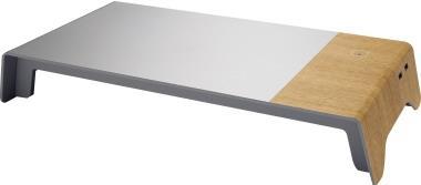 Sigel Monitorständer smartstyle USB SA405 Induktionsladegerät Acryl (SA405) von Sigel