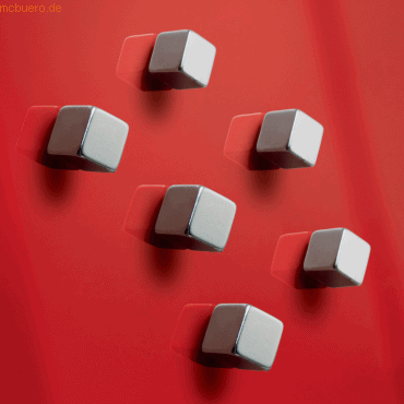 Sigel SuperDym-Magnet C5 Cube silber stark 10x10x10mm VE=6 Stück Sigel SuperDym-Magnet C5 Cube silber stark 10x10x10mm VE=6 Stück von Sigel