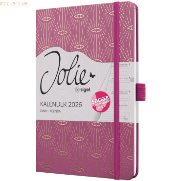 Sigel Wochenkalender Jolie ca. A5 Hardcover Mystic Mauve 2026 Sigel Wochenkalender Jolie ca. A5 Hardcover Mystic Mauve 2026 von Sigel