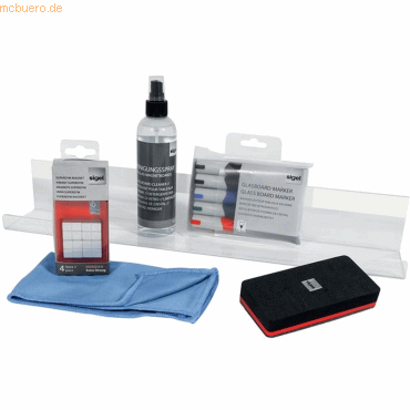 Sigel Zubehörset für Glasmagnetboards artverum GL730 Sigel Zubehörset für Glasmagnetboards artverum GL730 von Sigel
