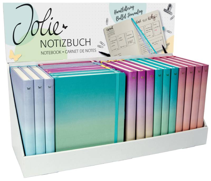 sigel BuJo Notizbuch Jolie, DIN A5+, Display von Sigel