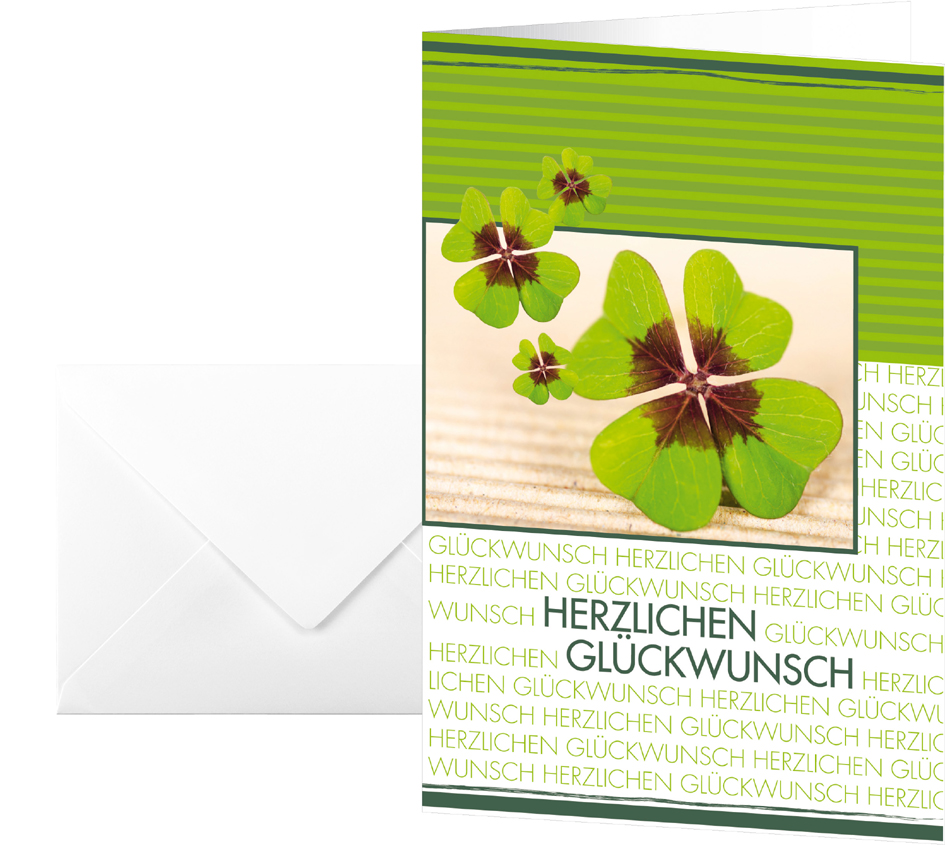 sigel Glückwunschkarte , Fortune, , (B)115 x (H)170 mm von Sigel