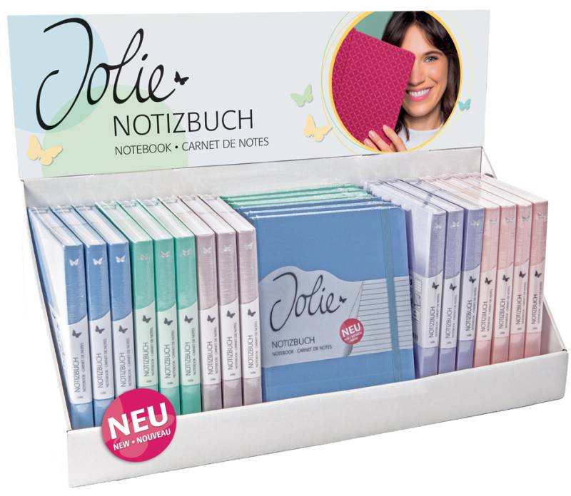 sigel Notizbuch Jolie Feel, DIN A5, Display von Sigel