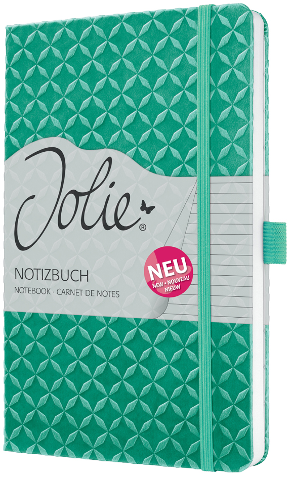 sigel Notizbuch Jolie Flair, Kunstleder, DIN A5, mintgrün von Sigel