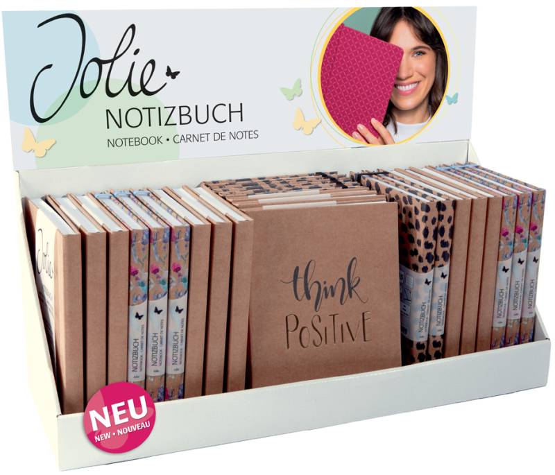 sigel Notizbuch Jolie Pure, DIN A5, Display von Sigel