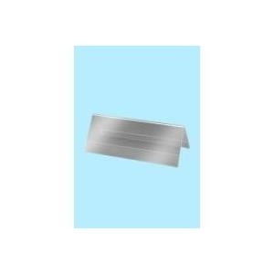 sigel Tischaufsteller, Hartplastik, 240 x 90 mm, Dachform glasklar, beidseitige Präsentation (TA130) von Sigel