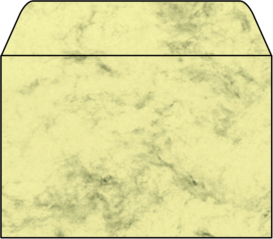 sigel Umschlag, C6, 90 g/qm, gummiert, Marmor beige von Sigel