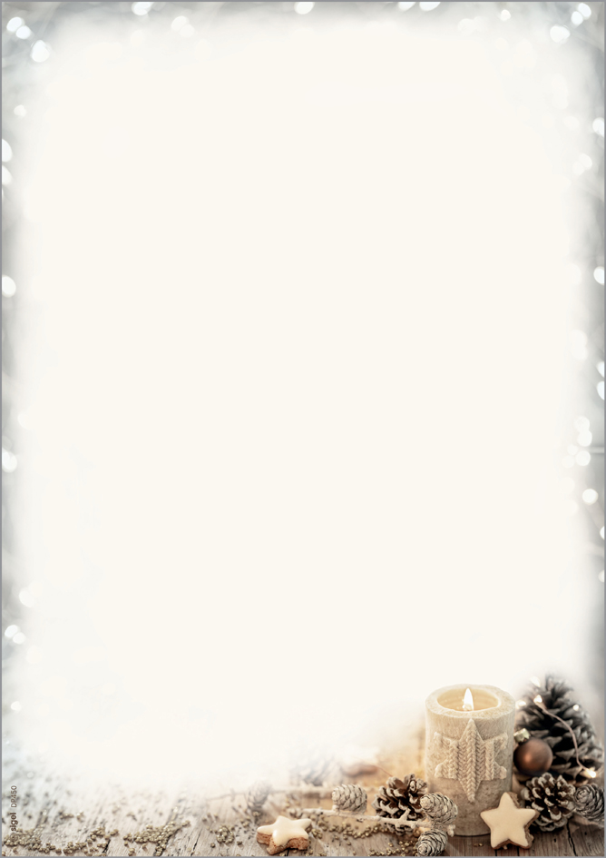 sigel Weihnachts-Motiv-Papier , Beige Christmas Candle, , A4 sigel Weihnachts-Motiv-Papier , Beige Christmas Candle, , A4 von Sigel