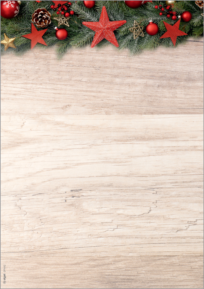 sigel Weihnachts-Motiv-Papier , Chalet Style, , A4, 90 g/qm sigel Weihnachts-Motiv-Papier , Chalet Style, , A4, 90 g/qm von Sigel