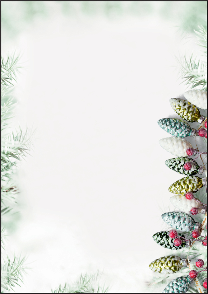 sigel Weihnachts-Motiv-Papier Christmas Garland, A4, 90 g/qm sigel Weihnachts-Motiv-Papier Christmas Garland, A4, 90 g/qm von Sigel