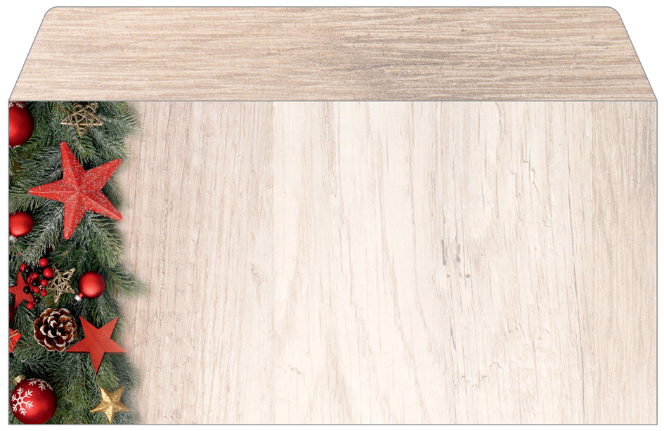 sigel Weihnachts-Motiv-Umschlag , Chalet Style, , DIN lang sigel Weihnachts-Motiv-Umschlag , Chalet Style, , DIN lang von Sigel
