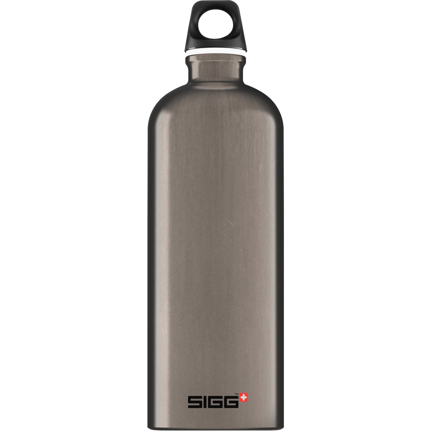 Alu Traveller Smoked Pearl 1 Liter, Trinkflasche von Sigg