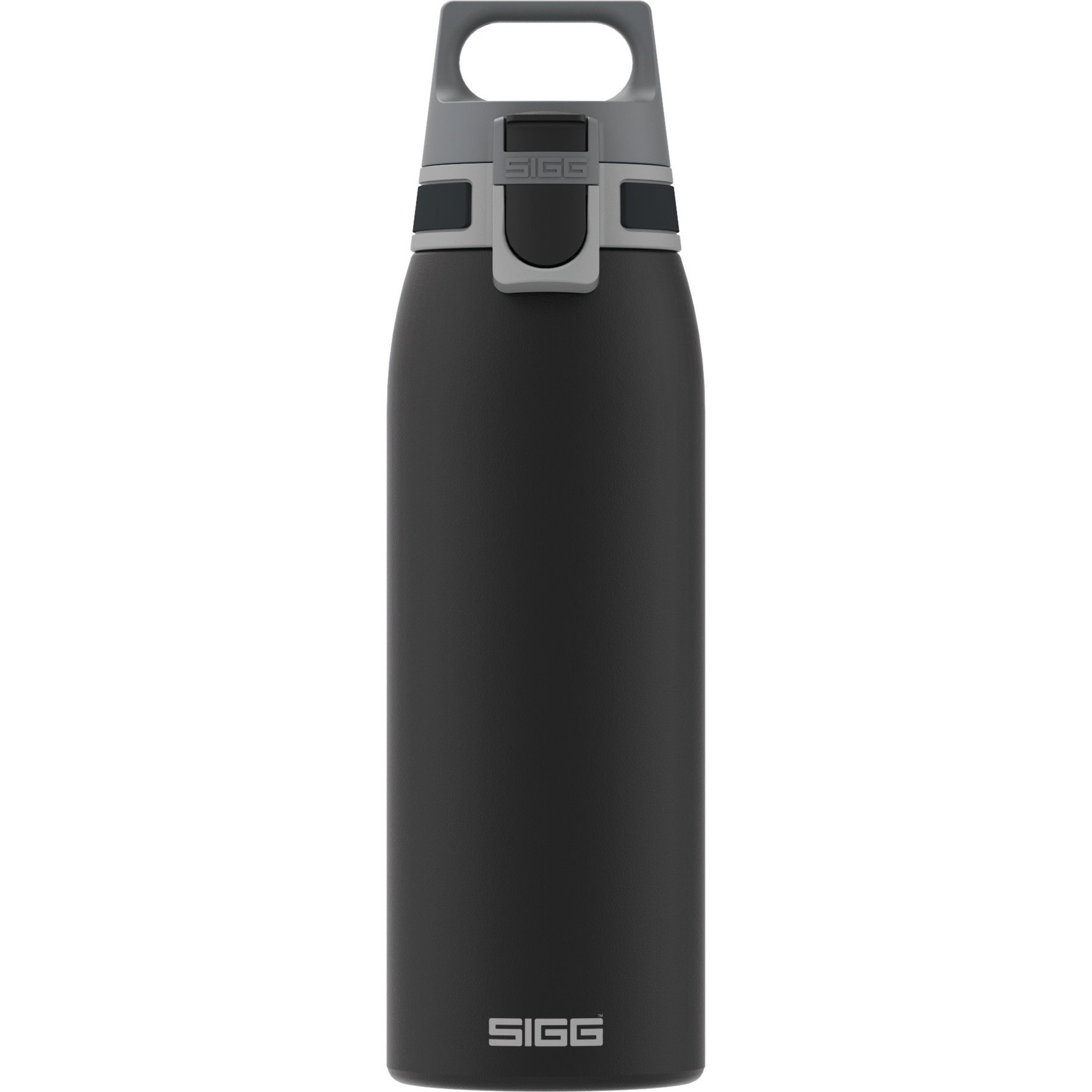 Trinkflasche Shield One Black 1L von Sigg