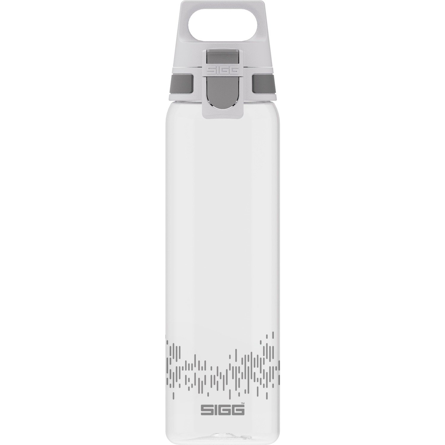 Trinkflasche Total Clear One MyPlanet "Anthracite" 0,75L von Sigg