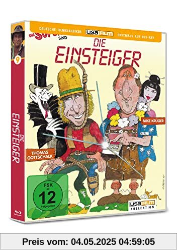 Die Einsteiger (Lisa Film Kollektion # 9) - Mike Krüger und Thomas Gottschalk im vierten Supernasen-Abenteuer! Blu-Ray Weltpremiere! von Sigi Rothemund