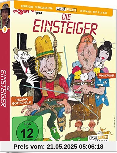 Die Einsteiger (Lisa Film Kollektion # 9) - Mike Krüger und Thomas Gottschalk im vierten Supernasen-Abenteuer! Blu-Ray Weltpremiere! von Sigi Rothemund