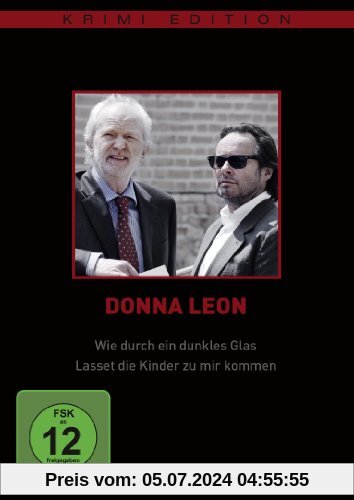 Donna Leon - Wie durch ein dunkles Glas / Lasset die Kinder zu mir kommen (Krimi-Edition) von Sigi Rothemund