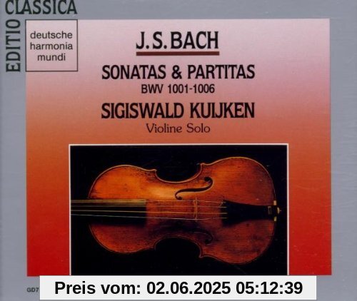 Bach: Sonaten und Partiten (6) von Sigiswald Kuijken