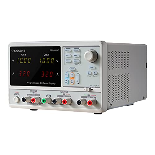 SIGLENT Serie SPD3000C Programmierbares DC-Netzteil, 4-stellige Spannung, 3 Produktionskanäle, 30 V/3 A X2, 2,5 V/3,3 V/5 V/3 A X1 umschaltbar, LED-Monitor SIGLENT Serie SPD3000C Programmierbares DC-Netzteil, 4-stellige Spannung, 3 Produktionskanäle, 30 V/3 A X2, 2,5 V/3,3 V/5 V/3 A X1 umschaltbar, LED-Monitor von Siglent