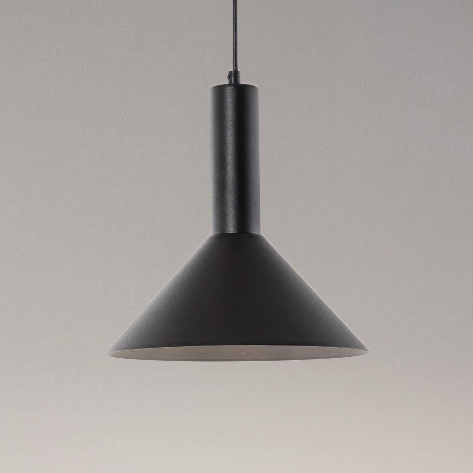 Hängeleuchte Vitrum cone, schwarz, Metall, Ø 26 cm, E27 Hängeleuchte Vitrum cone, schwarz, Metall, Ø 26 cm, E27 von Sigma