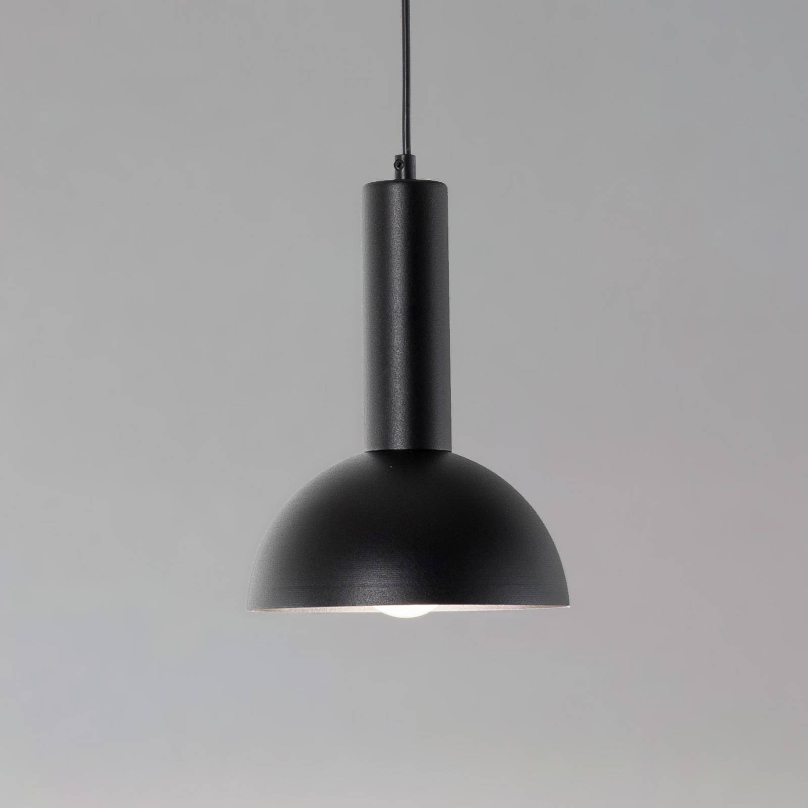 Hängeleuchte Vitrum cupola S, schwarz, halbrund, Ø 19 cm Hängeleuchte Vitrum cupola S, schwarz, halbrund, Ø 19 cm von Sigma