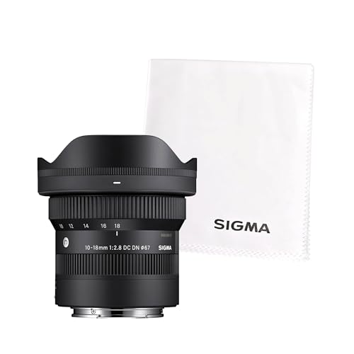 Sigma 10–18 mm F2.8 DC, DN | C, Sony-E. Inklusive Sigma Reinigungstuch von Sigma