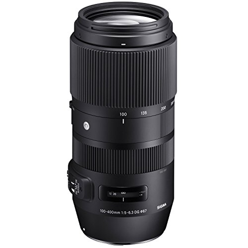 Sigma 100-400mm F5-6,3 DG OS HSM Contemporary Objektiv für SIGMA SD/DP Kameras mit SIGMA SA Mount Objektivbajonett von Sigma